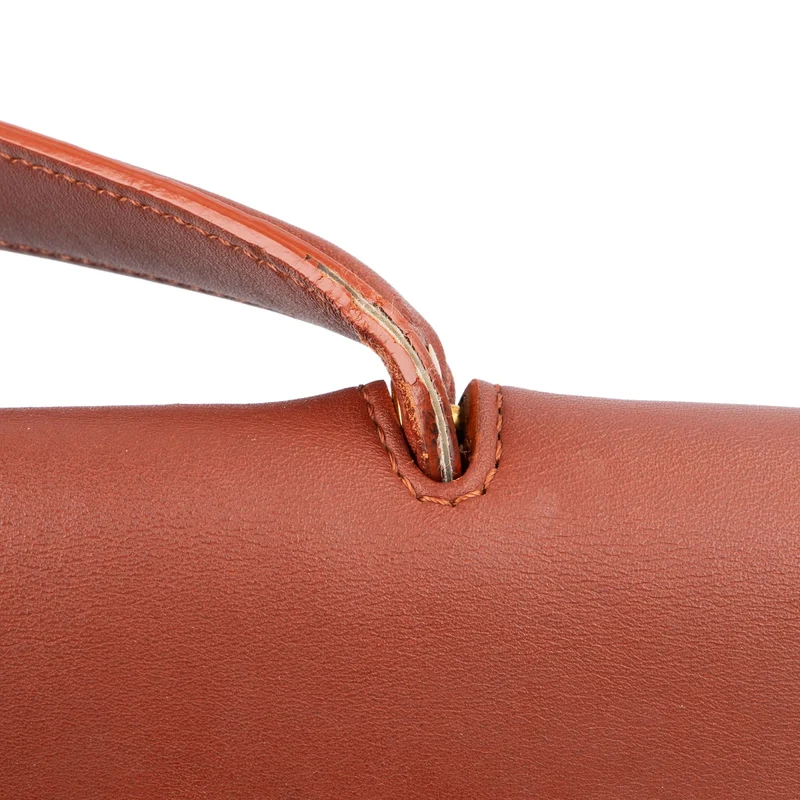 Céline Bicolor Leather Belt Handbag