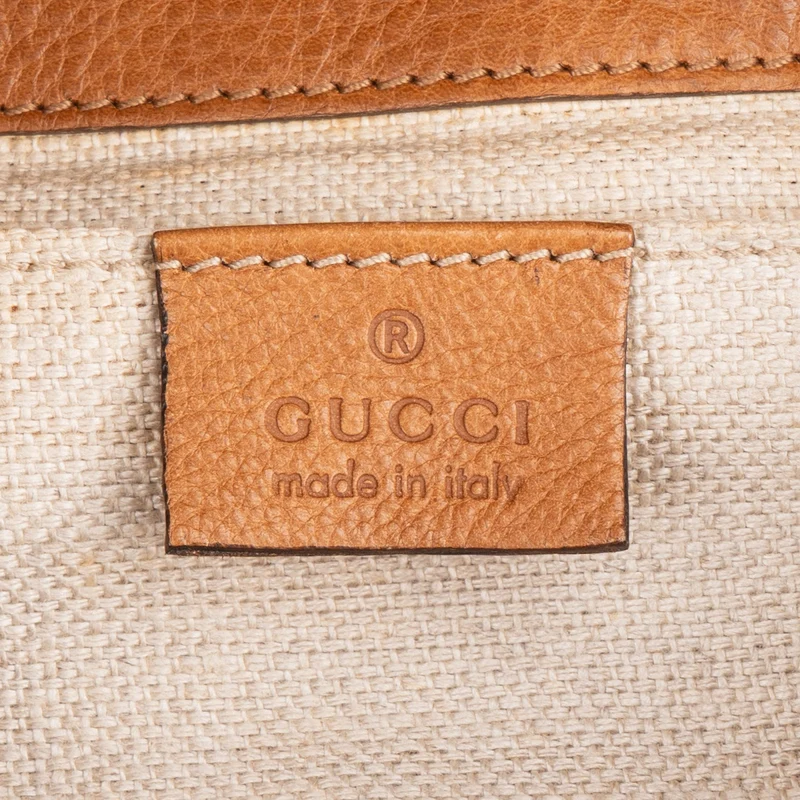 Gucci Monogram GG Canvas Marrakech Tassel Chain Shoulder Bag