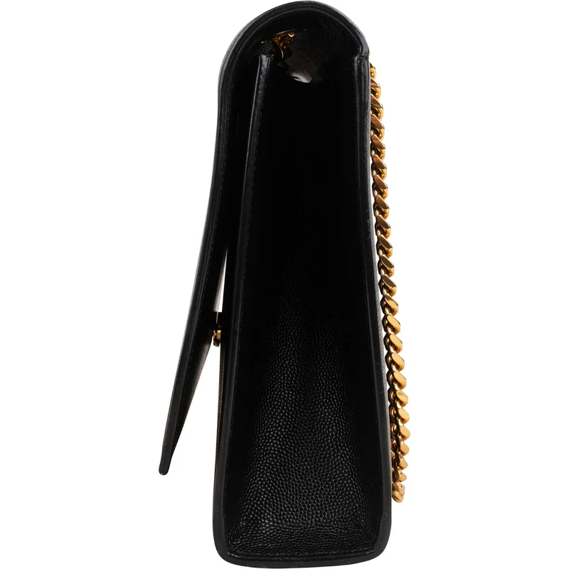 Saint Laurent Grain De Poudre Leather Kate Crossbody Bag