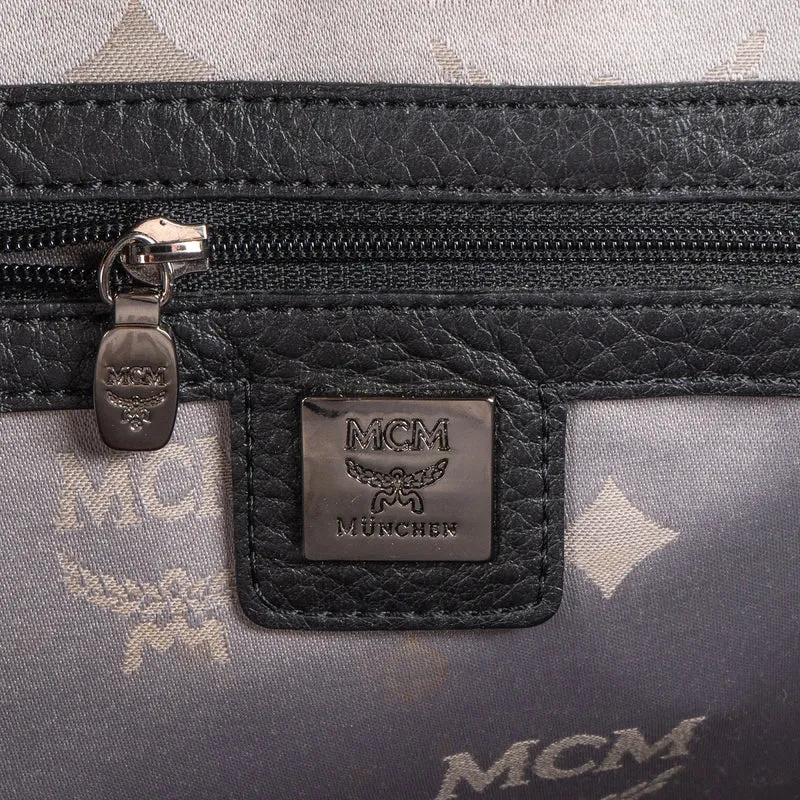 MCM Visetos Monogram Stark Side Studs Backpack