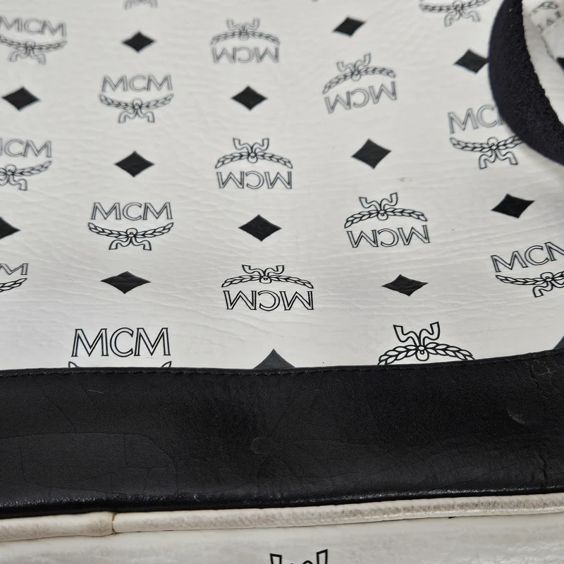 MCM Visetos Monogram Stark Side Studs Backpack
