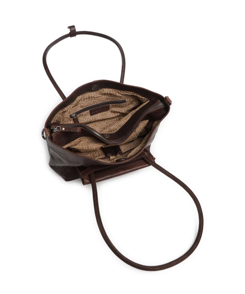 Spikes & Sparrow Bronco Yara Shopper dark brown