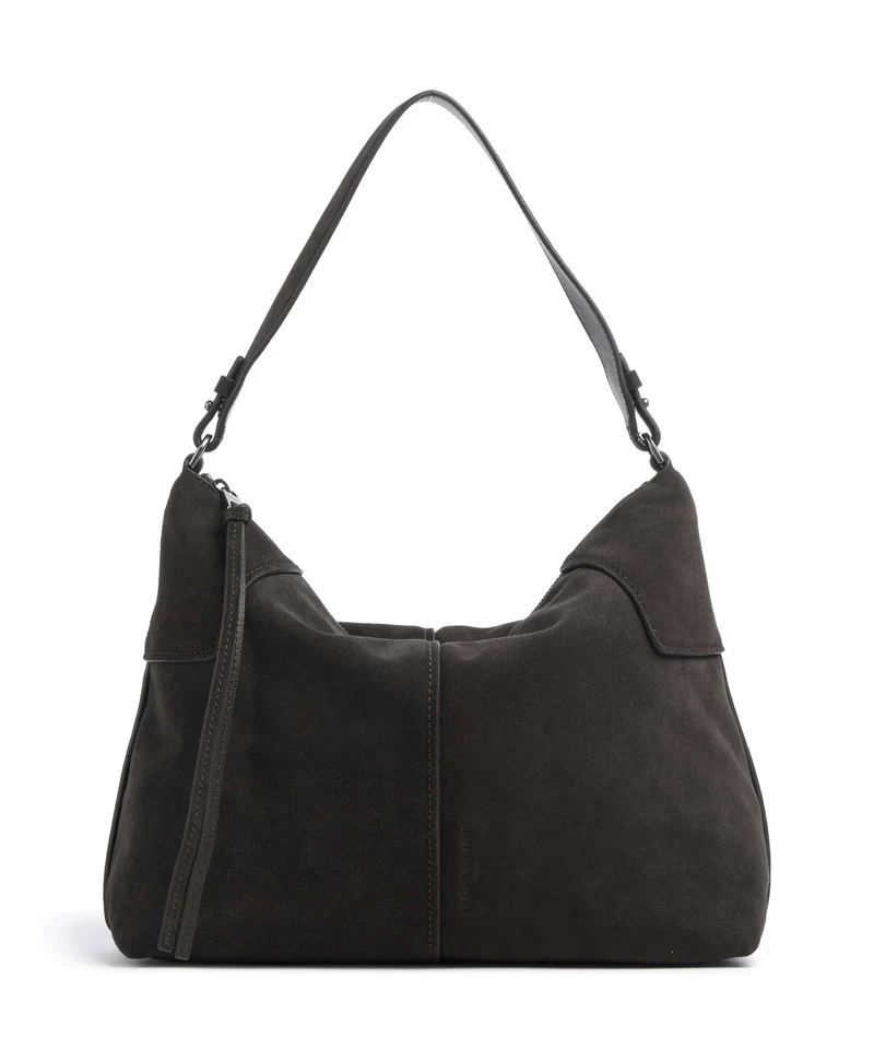 Liebeskind Mila Hydro Suede Beuteltasche deep soil