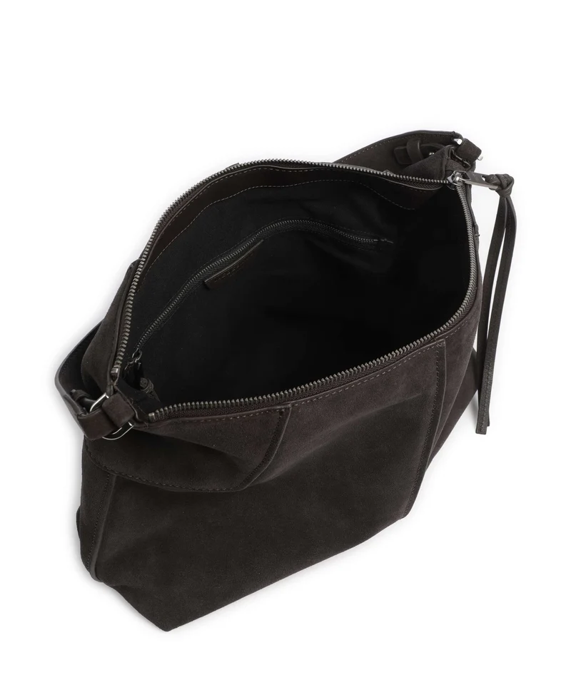 Liebeskind Mila Hydro Suede Beuteltasche deep soil