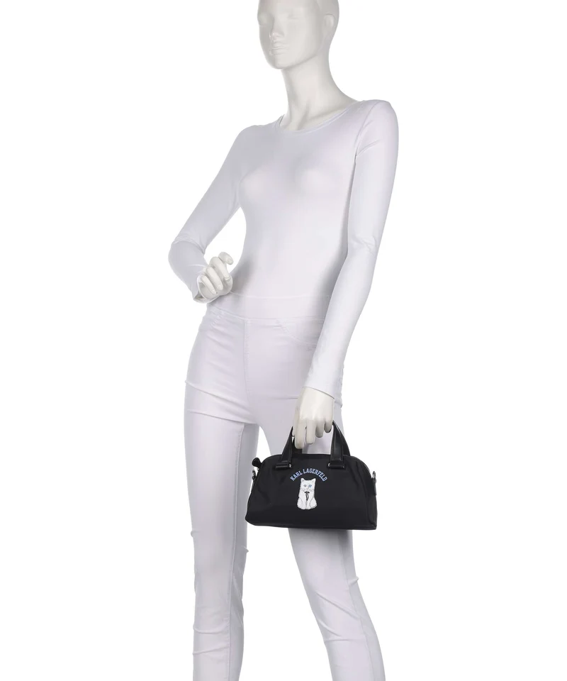 Karl Lagerfeld Ikon Choupette Small Umhängetasche black