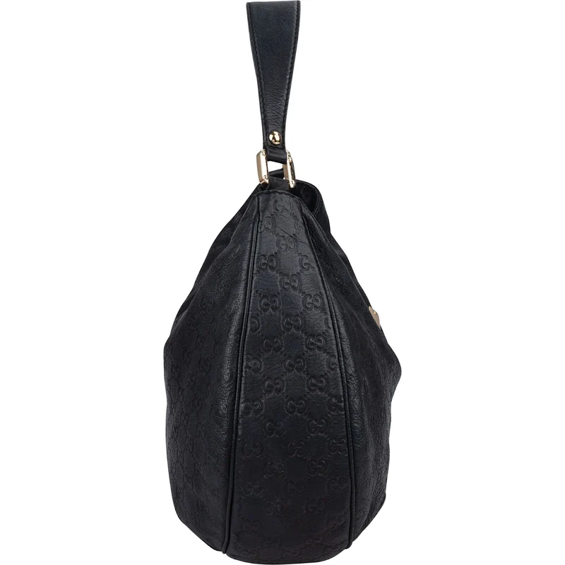 Gucci Guccissima Leather Hobo Shoulder Bag