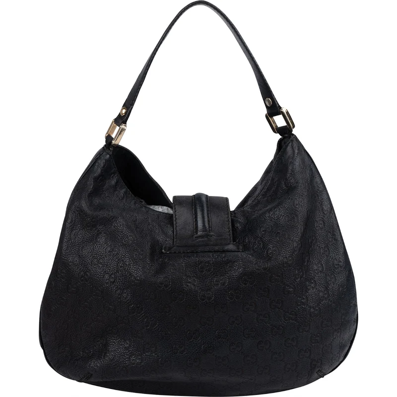 Gucci Guccissima Leather Hobo Shoulder Bag