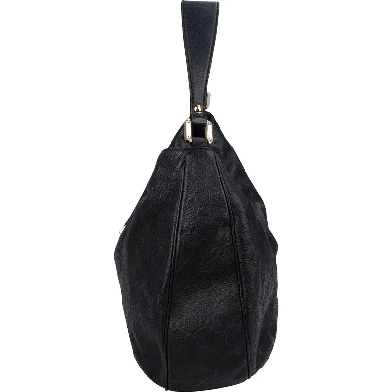 Gucci Guccissima Leather Hobo Shoulder Bag