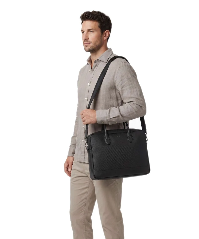BOSS Northon Aktentasche black