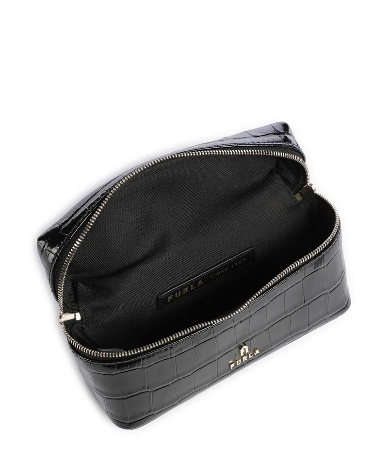 Furla Camelia Micro Umhängetasche nero