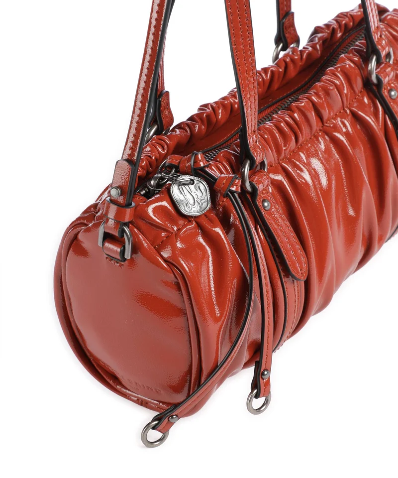 Liebeskind Faye Shiny XS Schultertasche red rock