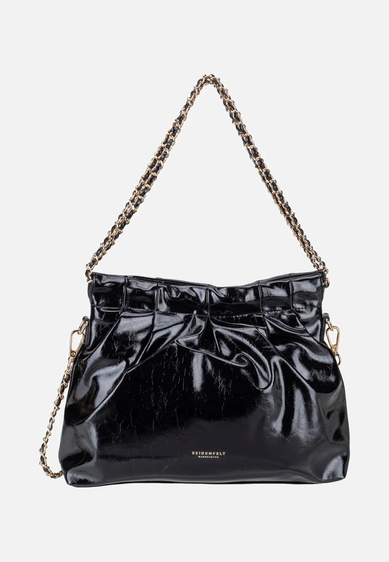 Loimaa Shoulderbag Black - Schultertasche