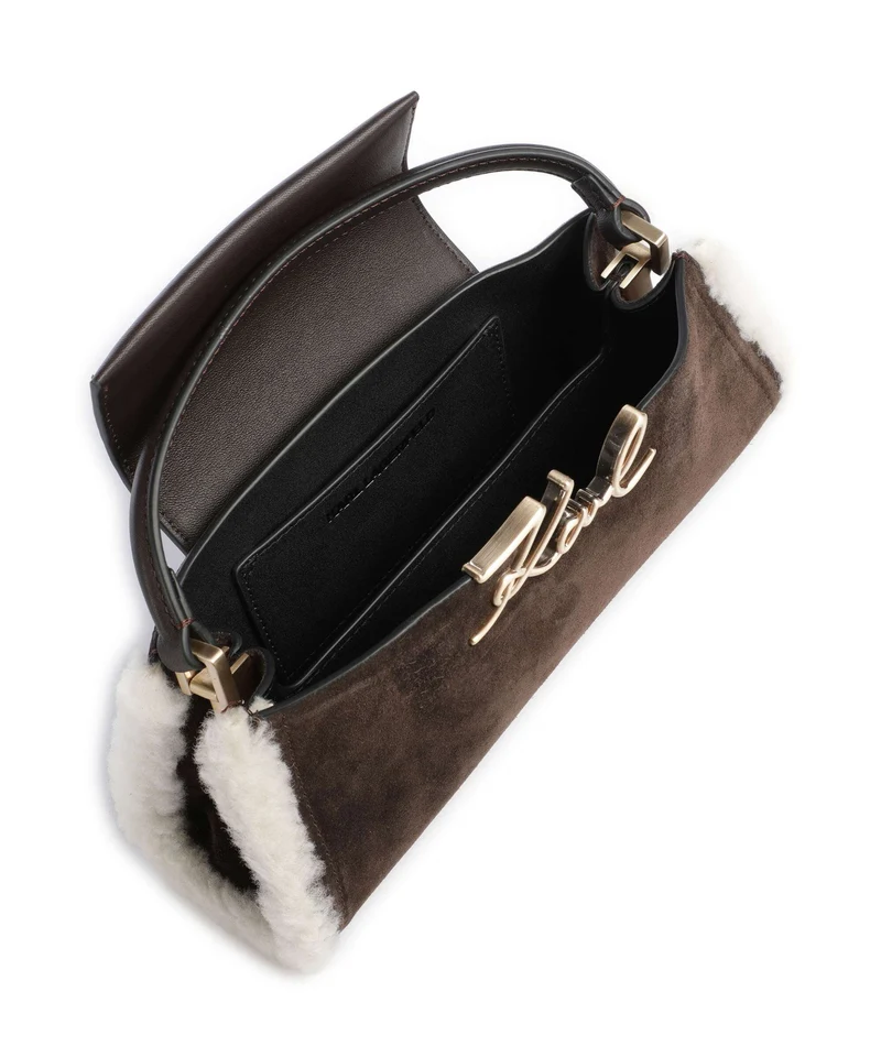 Karl Lagerfeld K/Signature Mini Umhängetasche tobacco