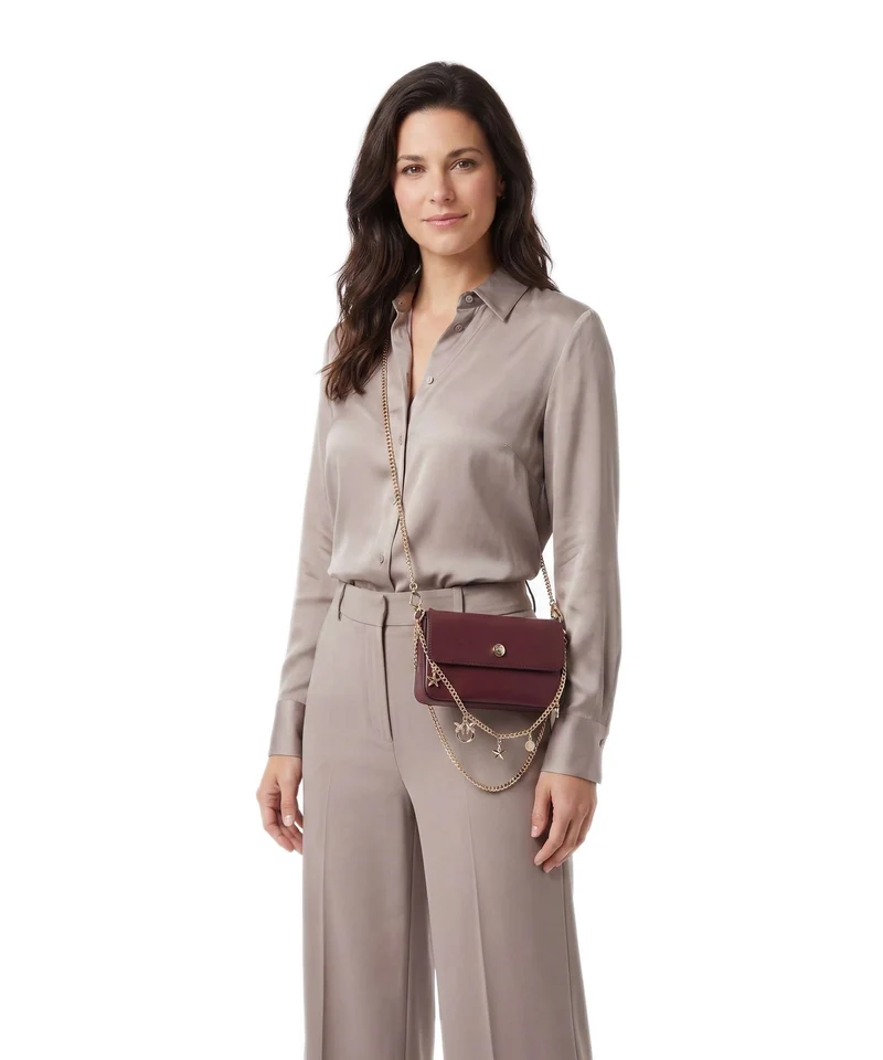 Pinko Umhängetasche ribes intenso/antique gold