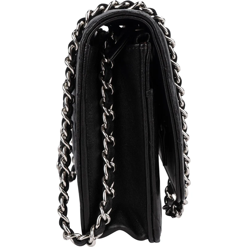 Chanel Quilted Lambskin Wallet on Chain Crossbody Bag