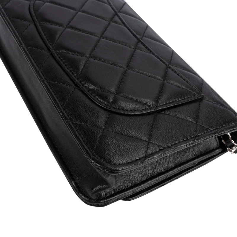 Chanel Quilted Lambskin Wallet on Chain Crossbody Bag