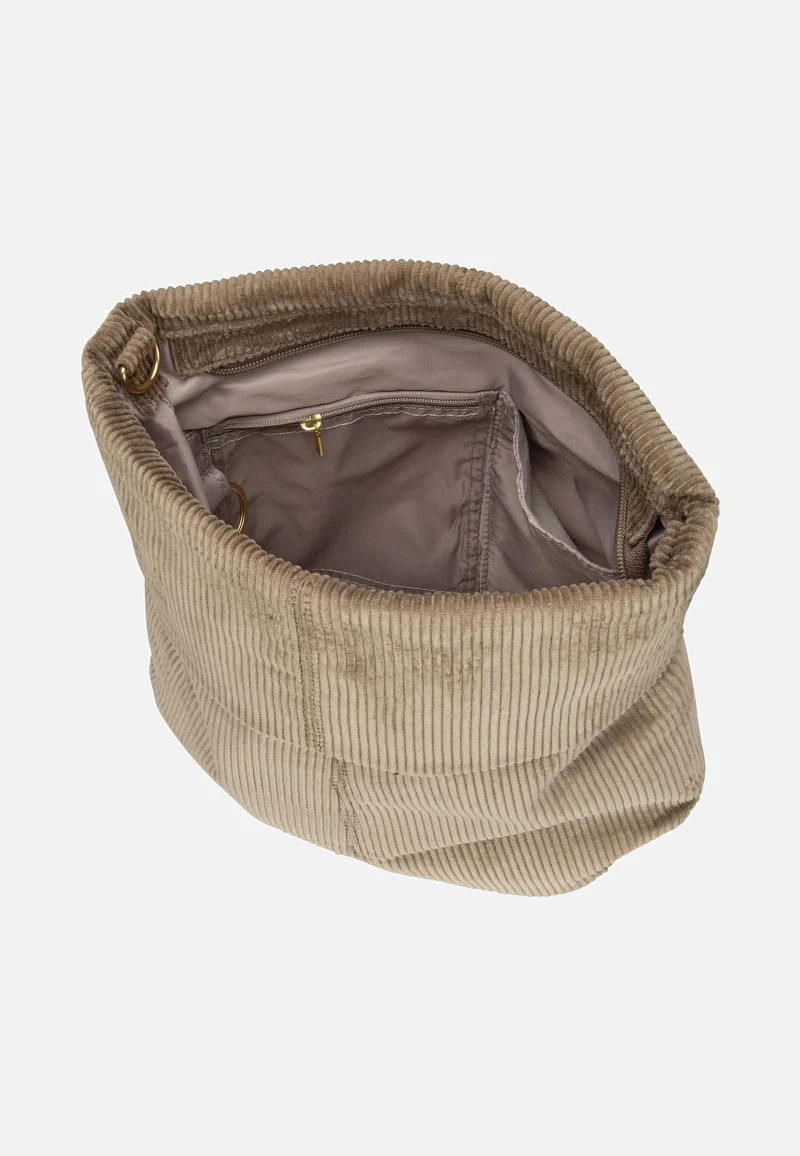 Mademoiselle M90 Cord/Mocca - Hobo Bag