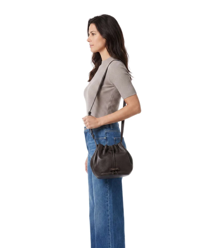 The Bridge Marisa Bucket Handtasche moka