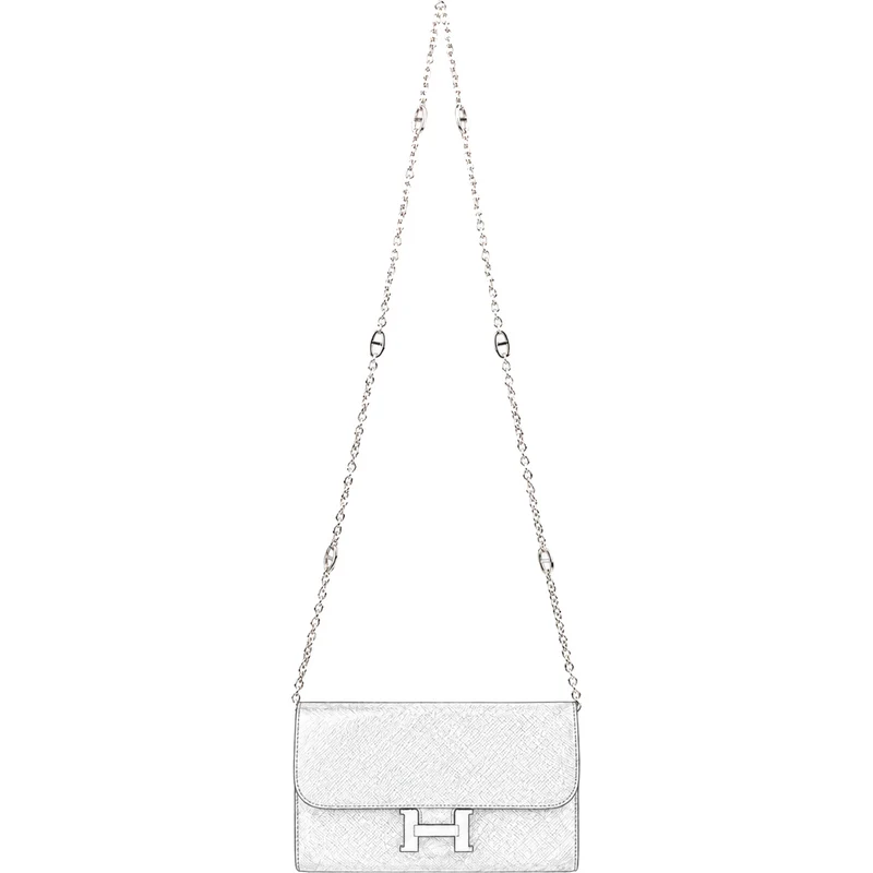 Schulterkette für Geldbörsen (Silber) - Constance, Kelly Wallet