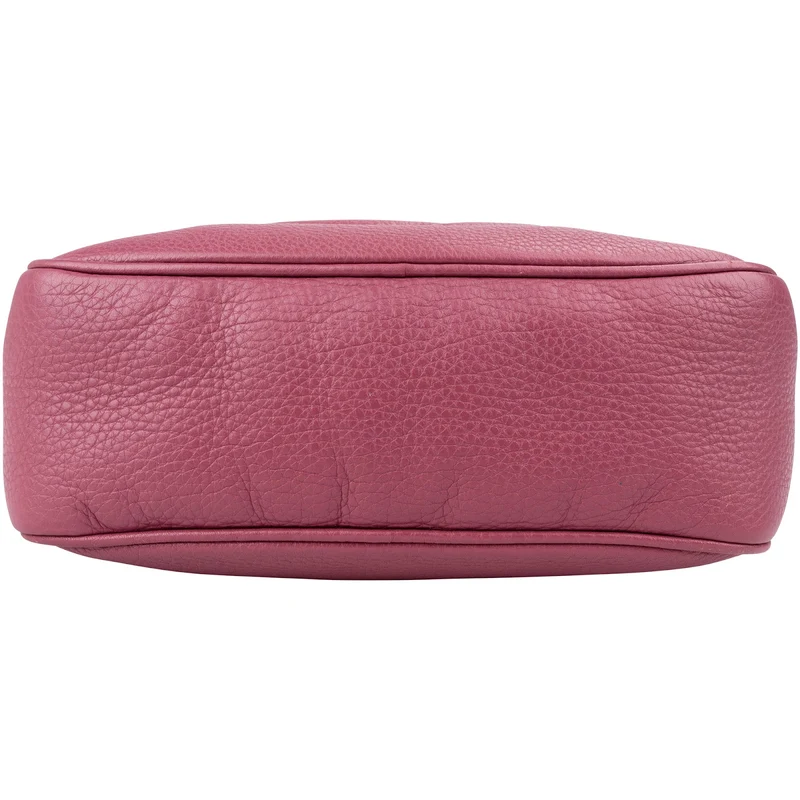 Gucci Pink Leather Soho Disco Crossbody Bag