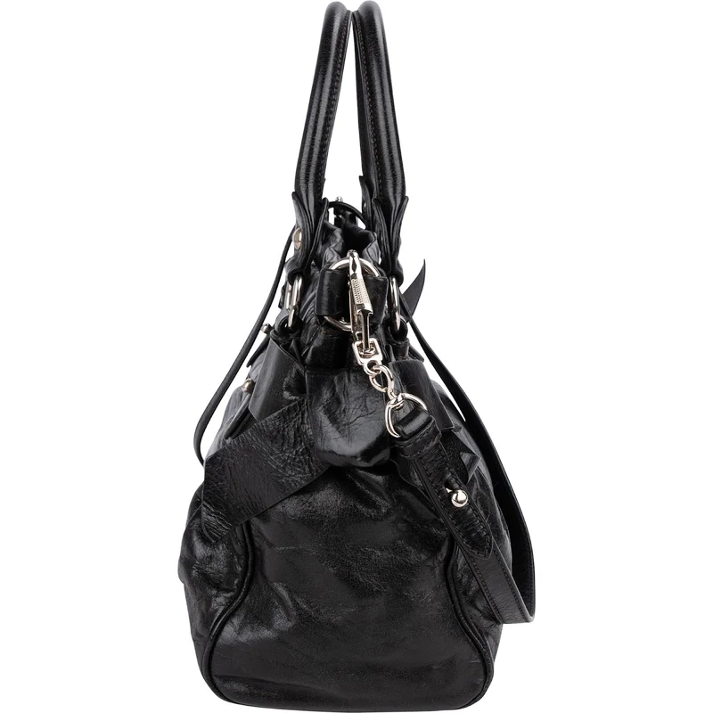 Miu Miu Vitello Lux Leather Handbag