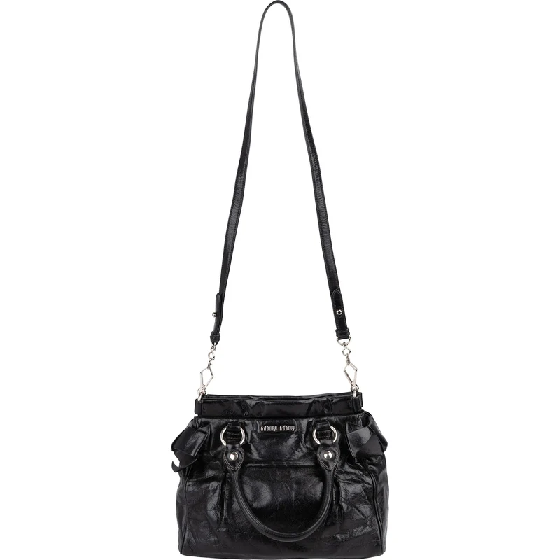 Miu Miu Vitello Lux Leather Handbag