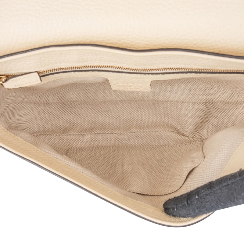 Gucci Leather Soho Chain Shoulder Crossbody Bag