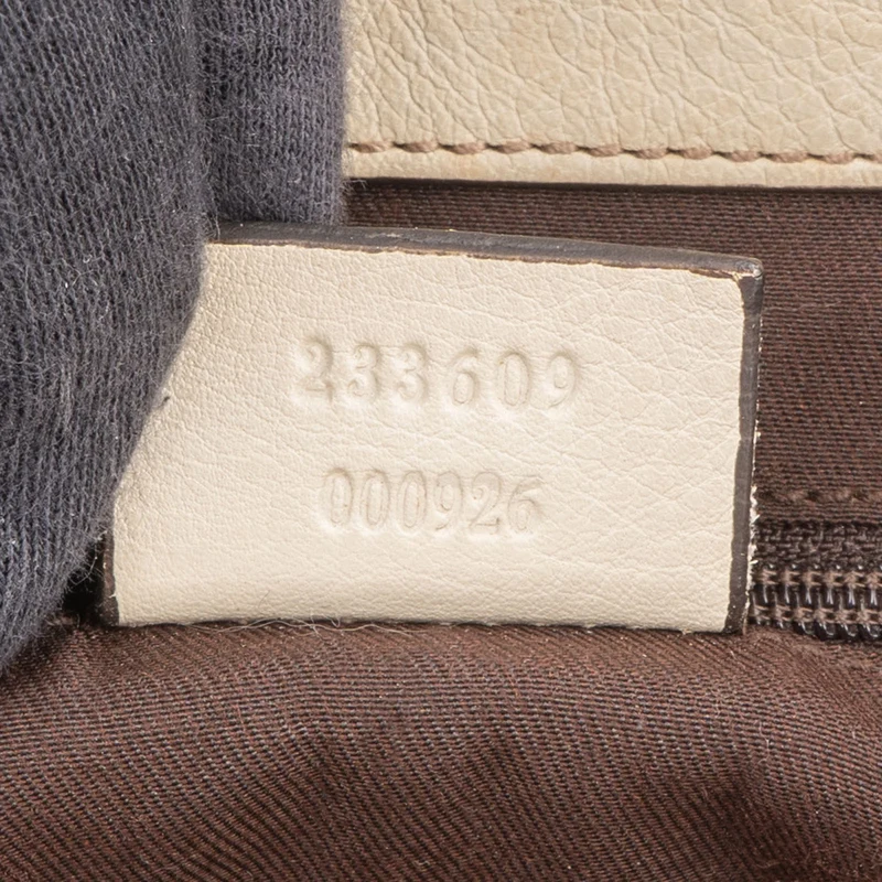 Gucci Monogram GG Canvas Jolicoeur Web Tote Handbag