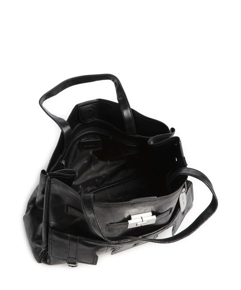 DKNY Bryar Large Handtasche black/silver