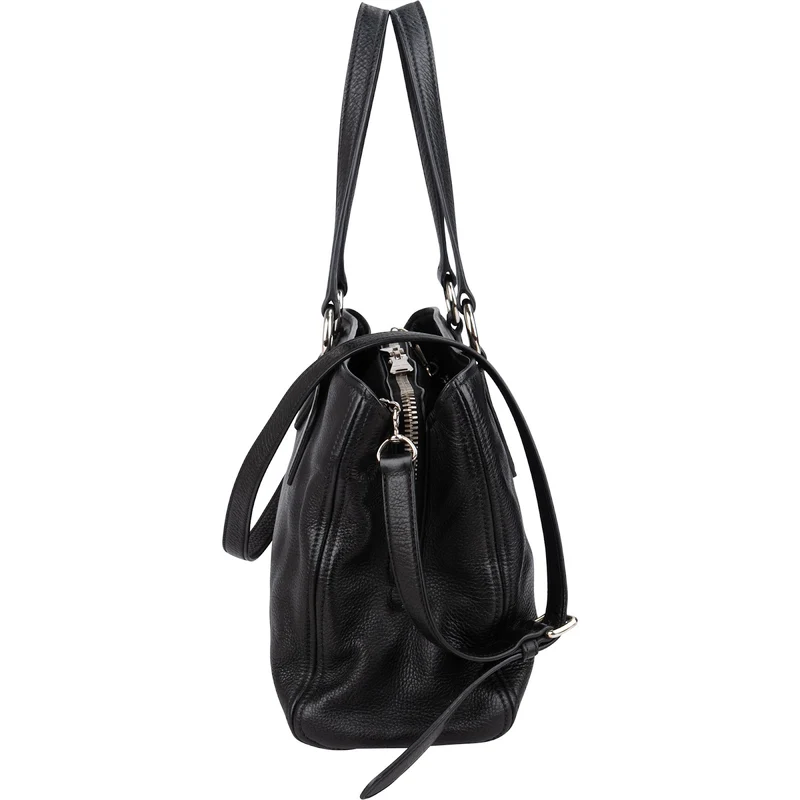 Miu Miu Grained Leather Vitello Daino Tote Shoulder Bag