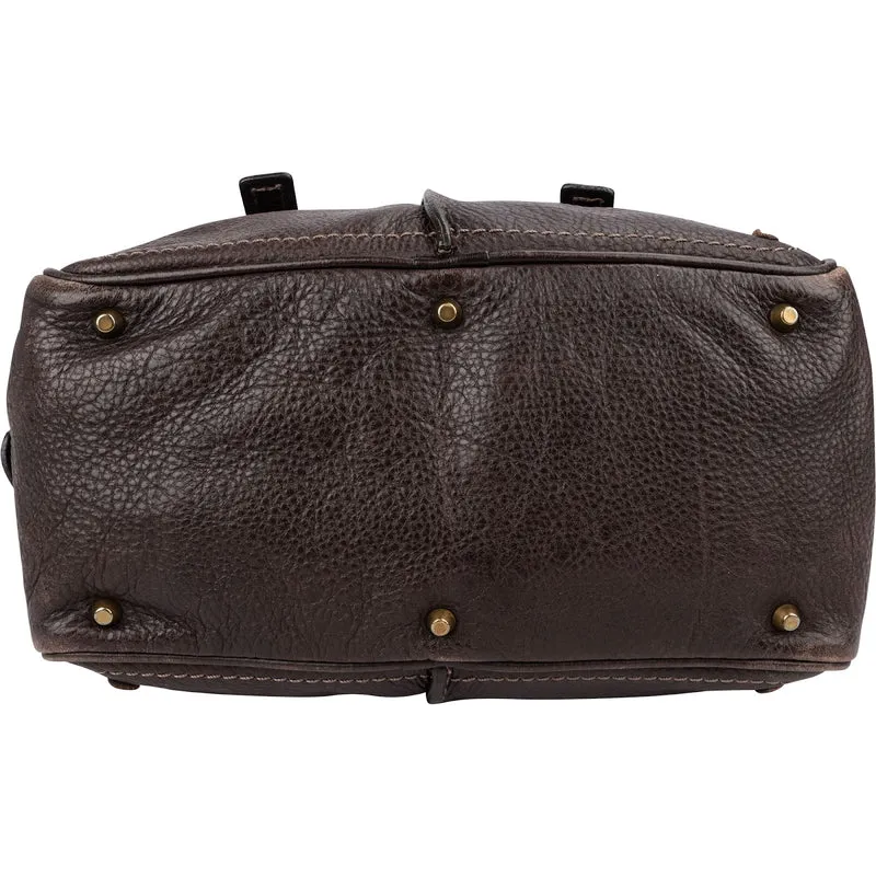 Chloé Brown Leather Paddington Handbag