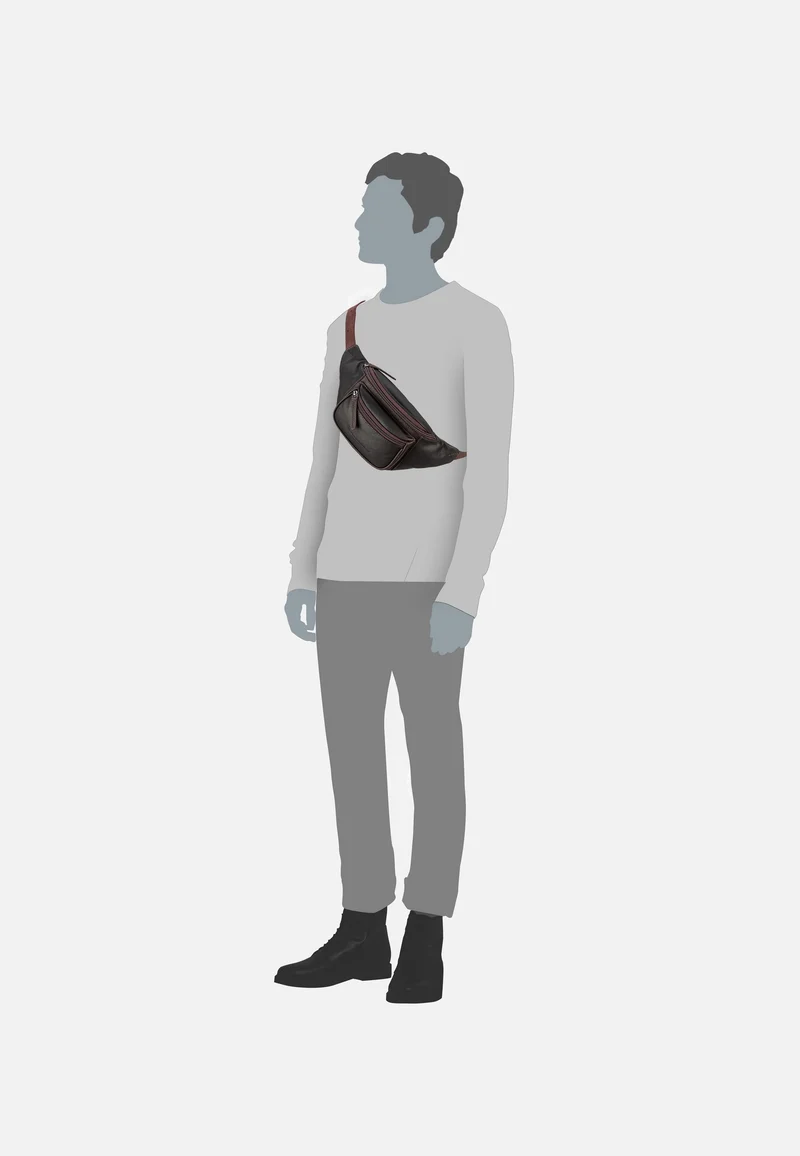 Jack 0002 Brown - Bauchtasche