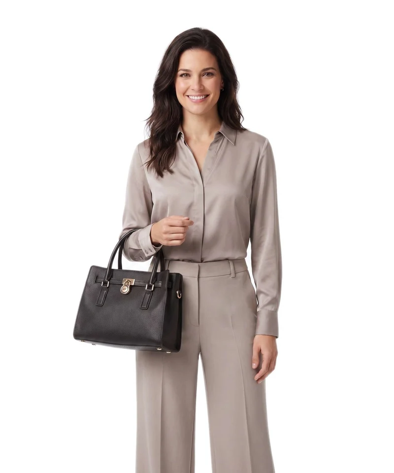 Michael Kors Hamilton Moderne Small Handtasche chocolate
