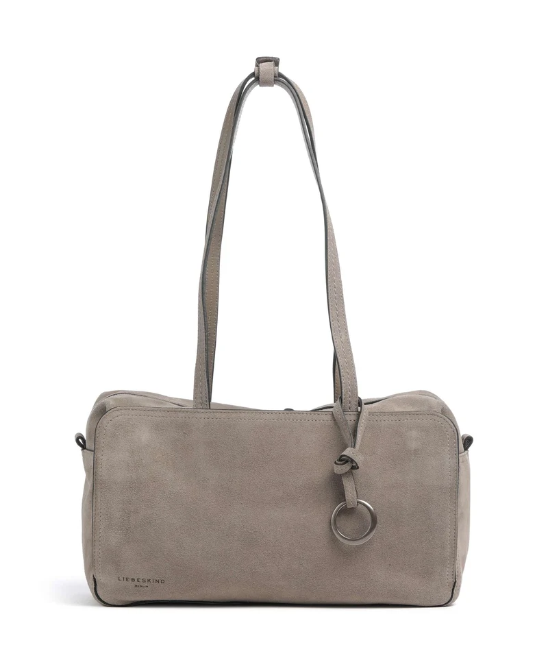 Liebeskind Clarice II Hydro Suede M Schultertasche neutral grey