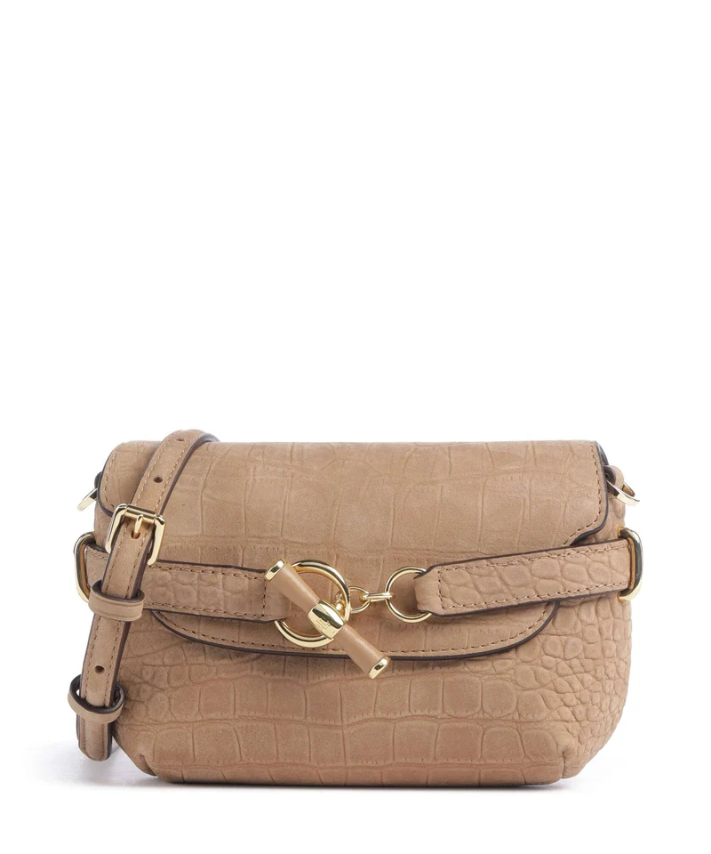Lauren Ralph Lauren Blaike Small Umhängetasche camel