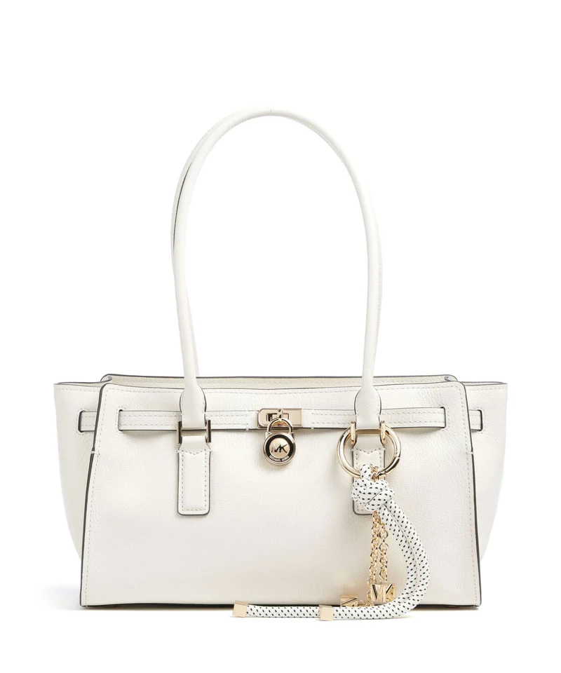 Michael Kors Hamilton Moderne Small Schultertasche eggshell