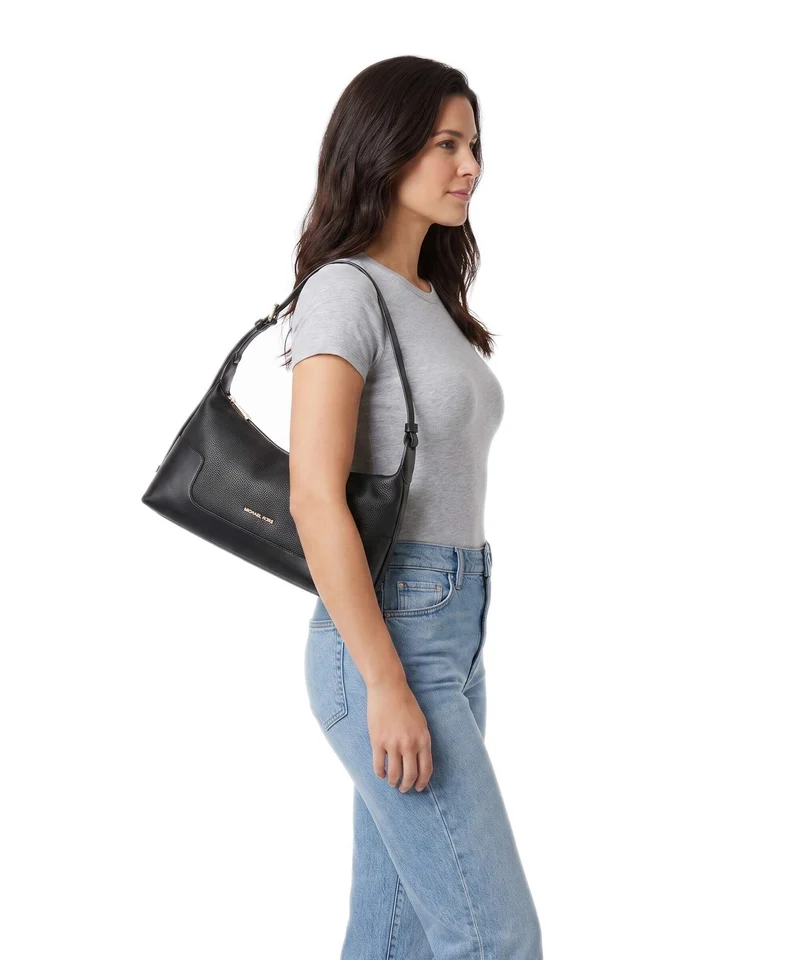 Michael Kors Teddi Medium Schultertasche black
