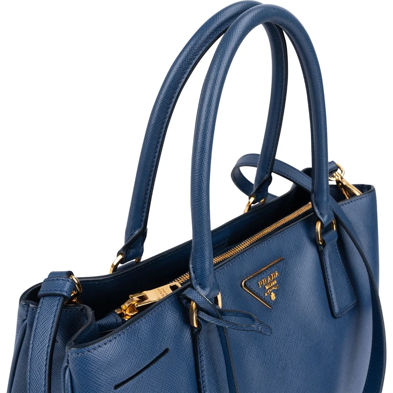 Prada Saffiano Lux Leather Galleria Tote Handbag