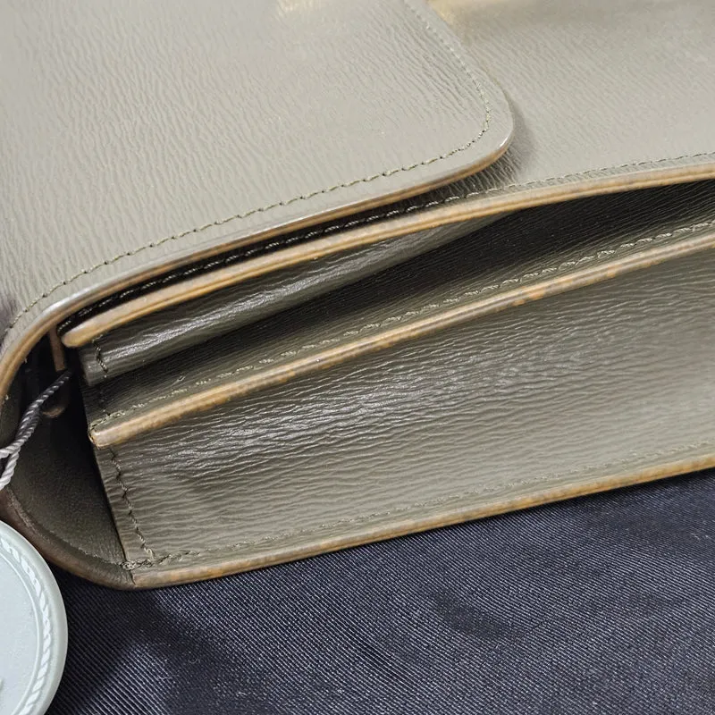 Celine Grained Calfskin Classic Box Crossbody Bag