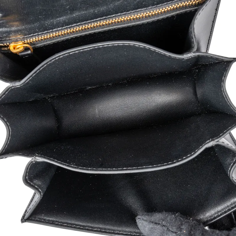 Celine Calfskin Classic Small Box Crossbody Bag