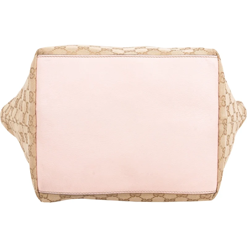 Gucci Monogram GG Canvas Tote Shoulder Bag