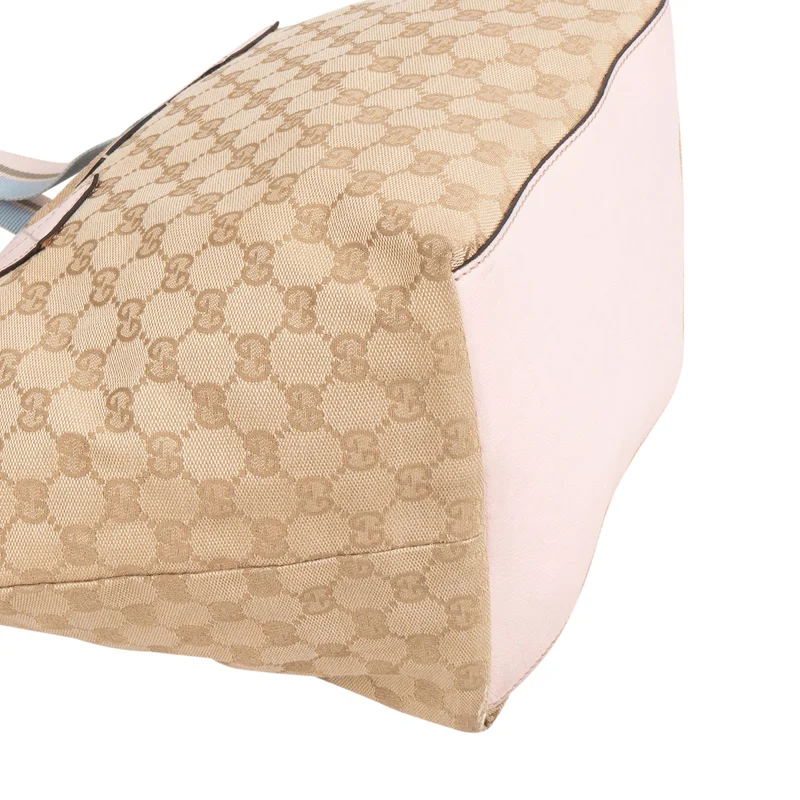 Gucci Monogram GG Canvas Tote Shoulder Bag