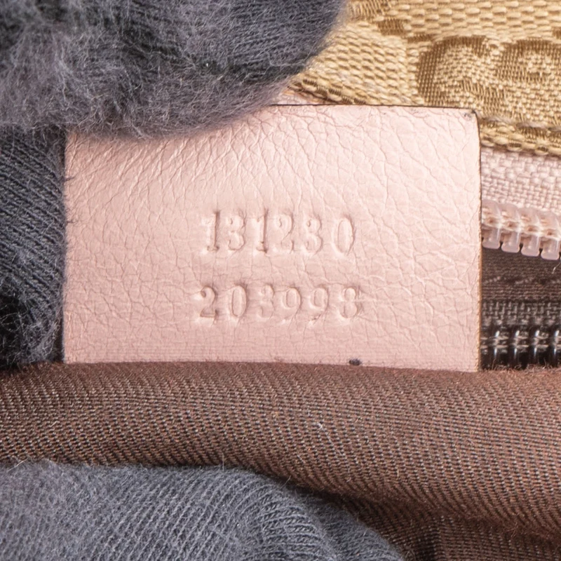 Gucci Monogram GG Canvas Tote Shoulder Bag