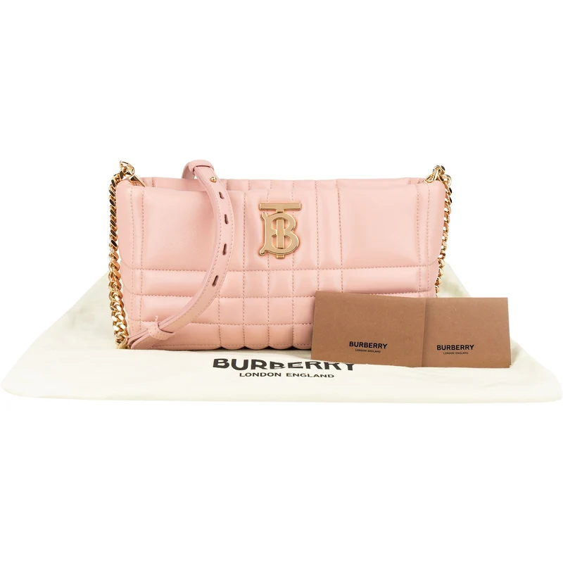 Burberry Quilted Lambskin Small Lola Crossbody Bag