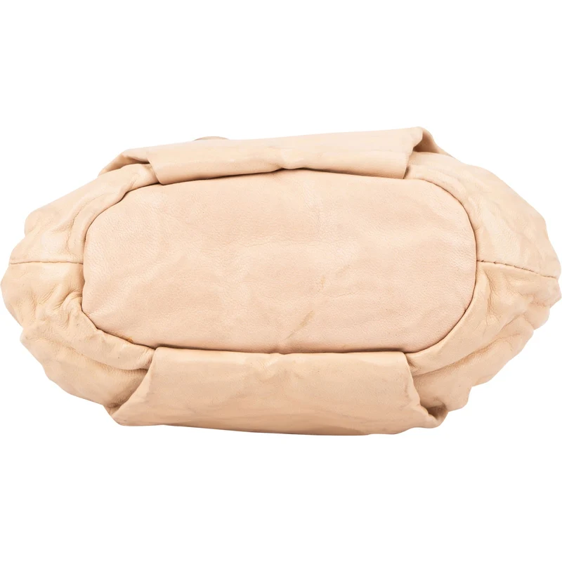 Prada Crinkled Nappa Leather Bucket Mini Crossbody Bag