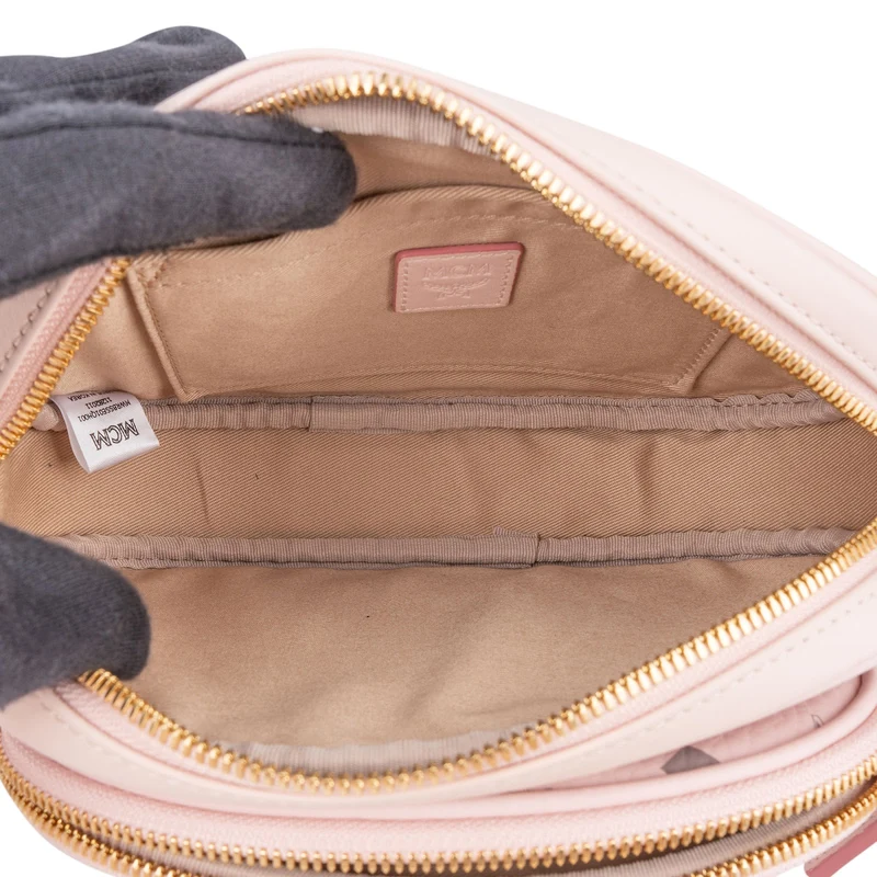 MCM Monogram Visetos Aren Multi Pochette Accessoires Crossbody Bag