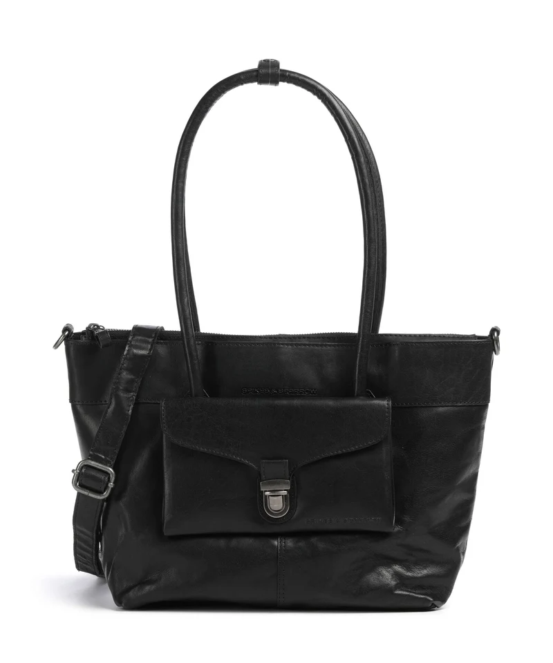 Spikes & Sparrow Bronco Yara Shopper black