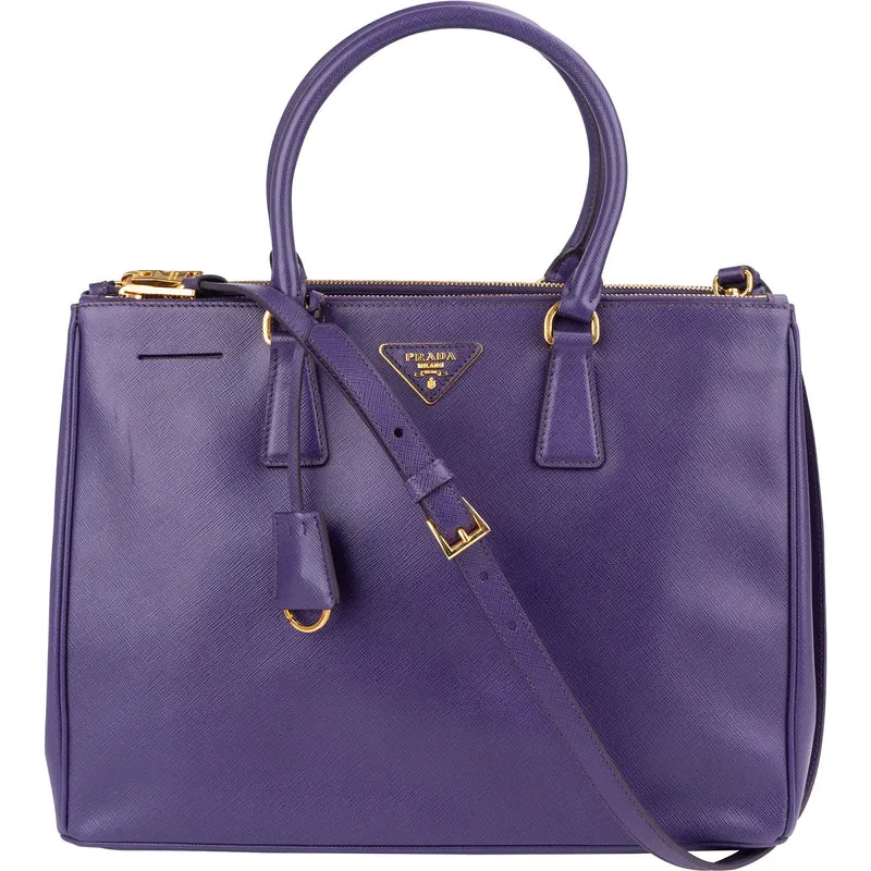 Prada Saffiano Leather Lux Galleria Handbag