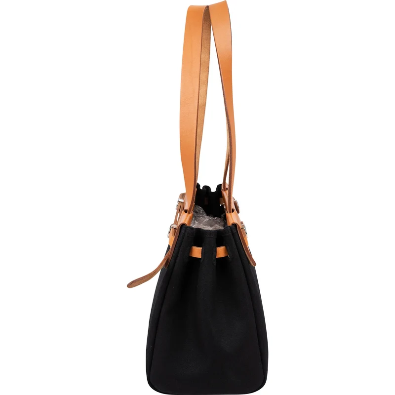 Hermès Canvas Leather Cabas PM Shoulder Bag