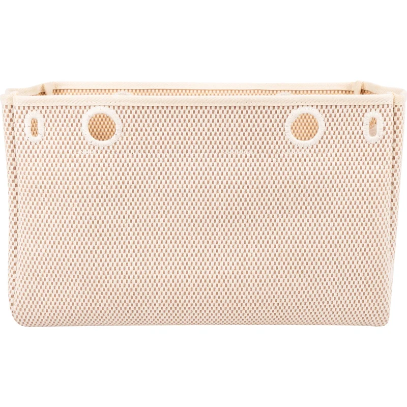 Hermès Canvas Leather Cabas PM Shoulder Bag